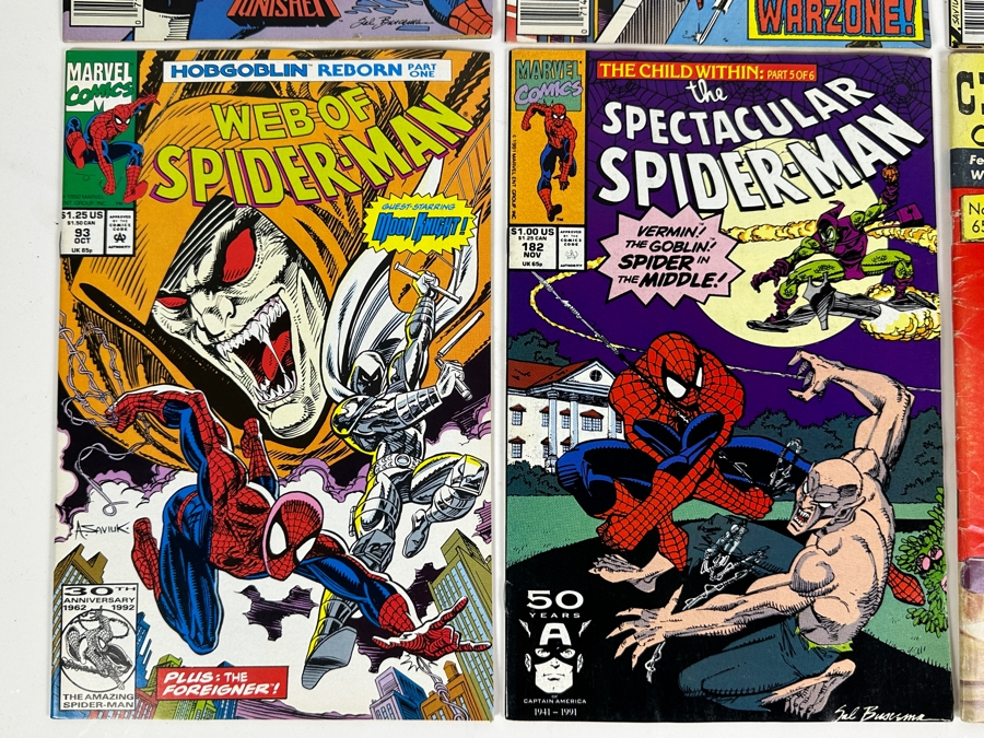 (5) Spider-Man Comic Books Plus Classics Illustrated No. 65 Benjamin Franklin Comic Book [Photo 4]