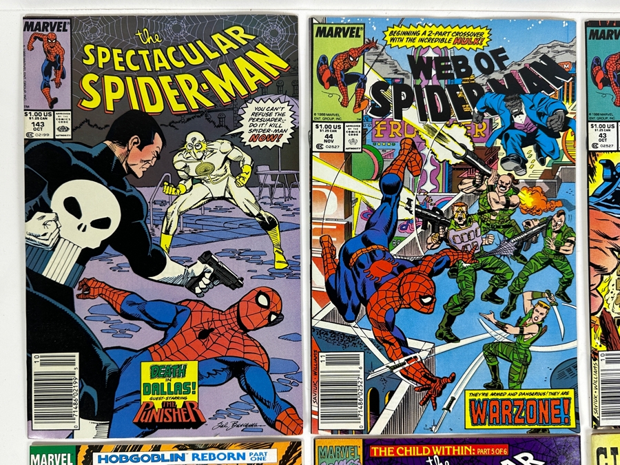 (5) Spider-Man Comic Books Plus Classics Illustrated No. 65 Benjamin Franklin Comic Book [Photo 2]