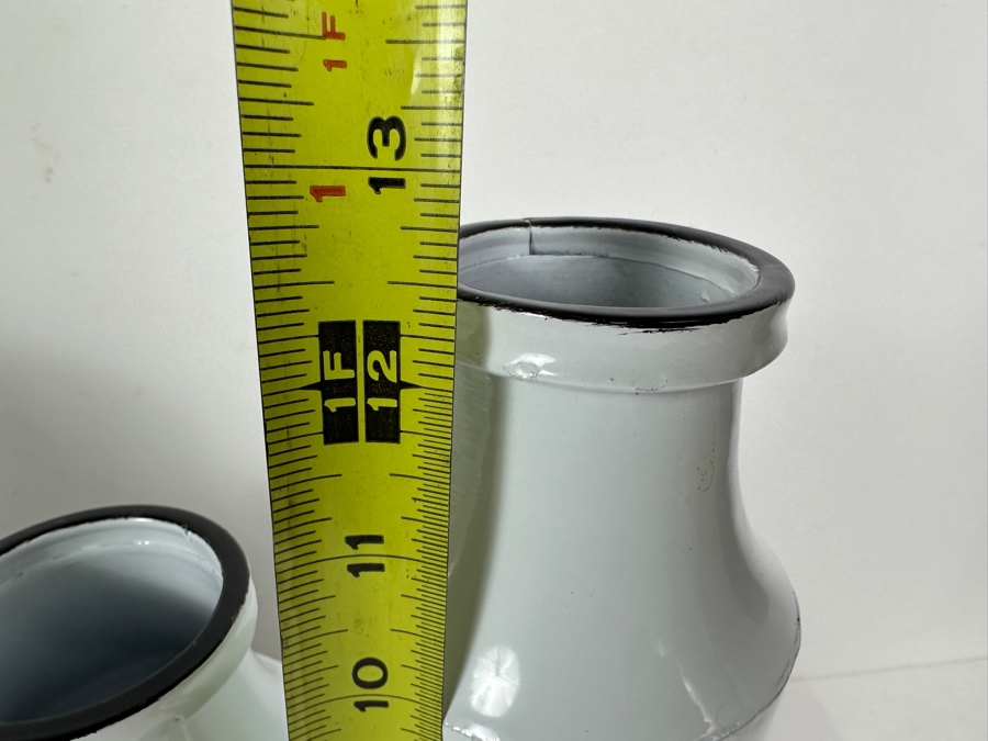 Decorative Metal MILK Jugs 15.5W X 5D X 12.5H [Photo 5]