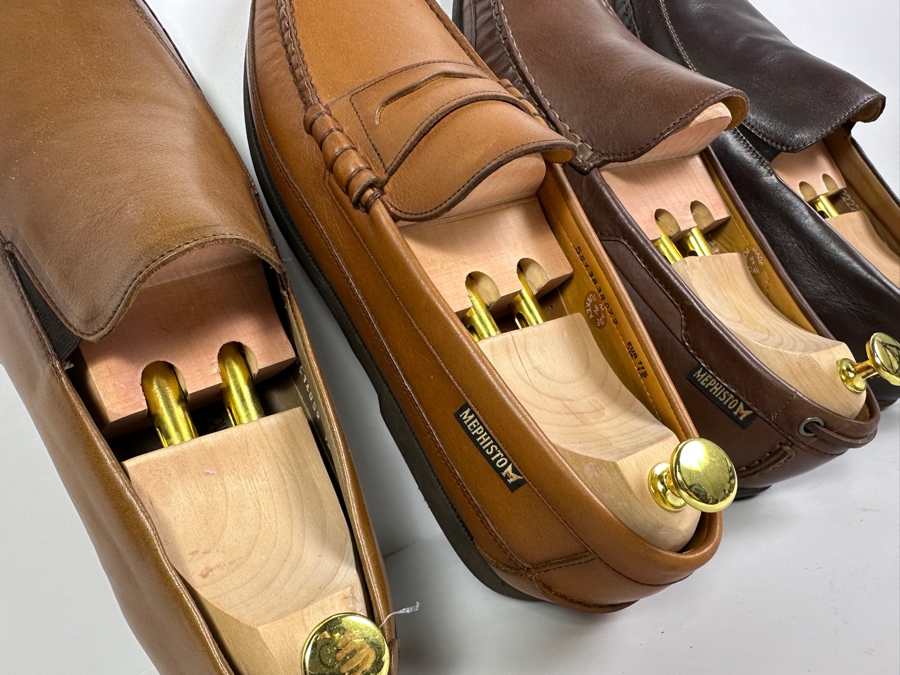 Four New Pair Of Mephisto Men's Shoes - World's Finest Footwear Size 12 Retails $1,000+ [Photo 3]