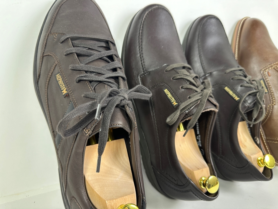 Four New Pair Of Mephisto Men's Shoes - World's Finest Footwear Size 12 Retails $1,000+ [Photo 3]