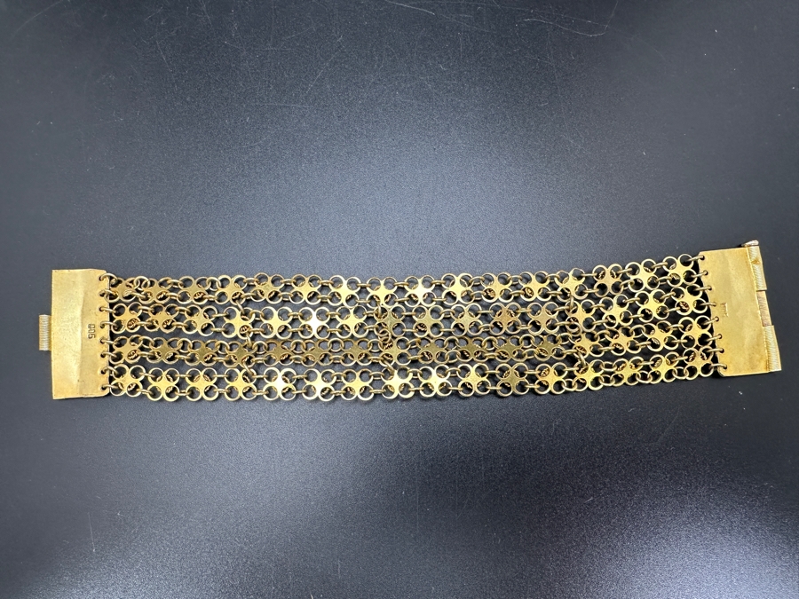 Vintage 900 Silver 7' Bracelet 29.1g [Photo 5]