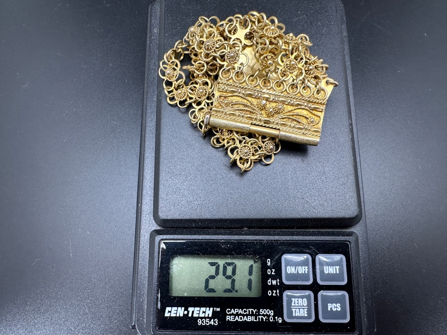 Vintage 900 Silver 7' Bracelet 29.1g [Photo 9]