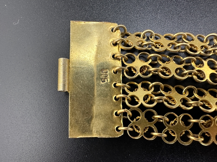 Vintage 900 Silver 7' Bracelet 29.1g [Photo 6]