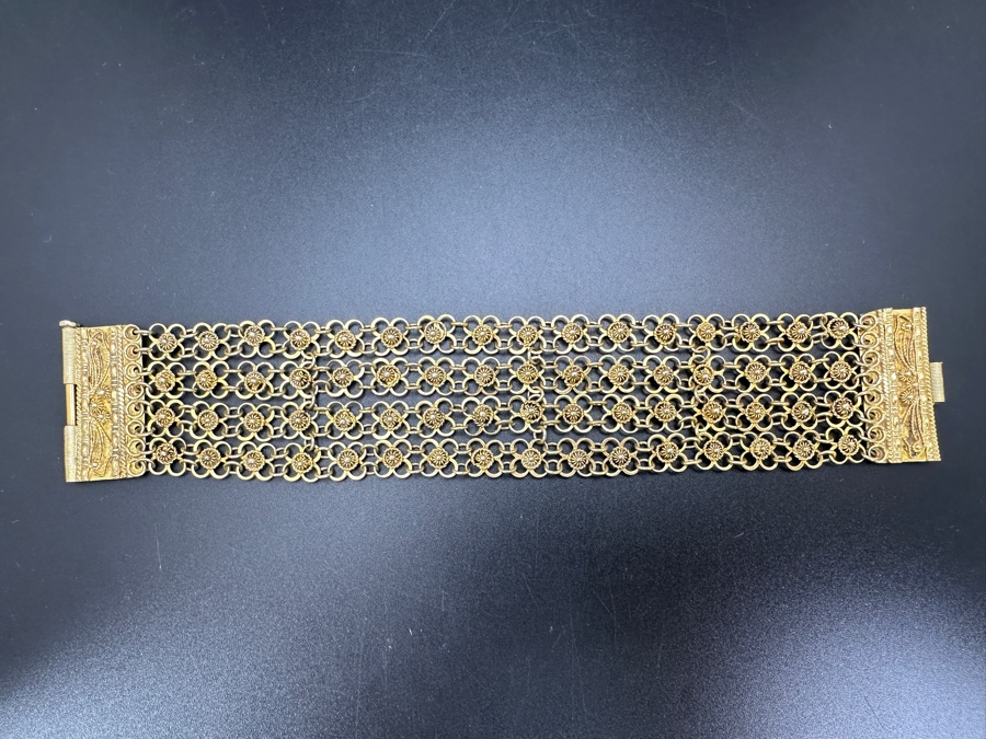 Vintage 900 Silver 7' Bracelet 29.1g [Photo 3]