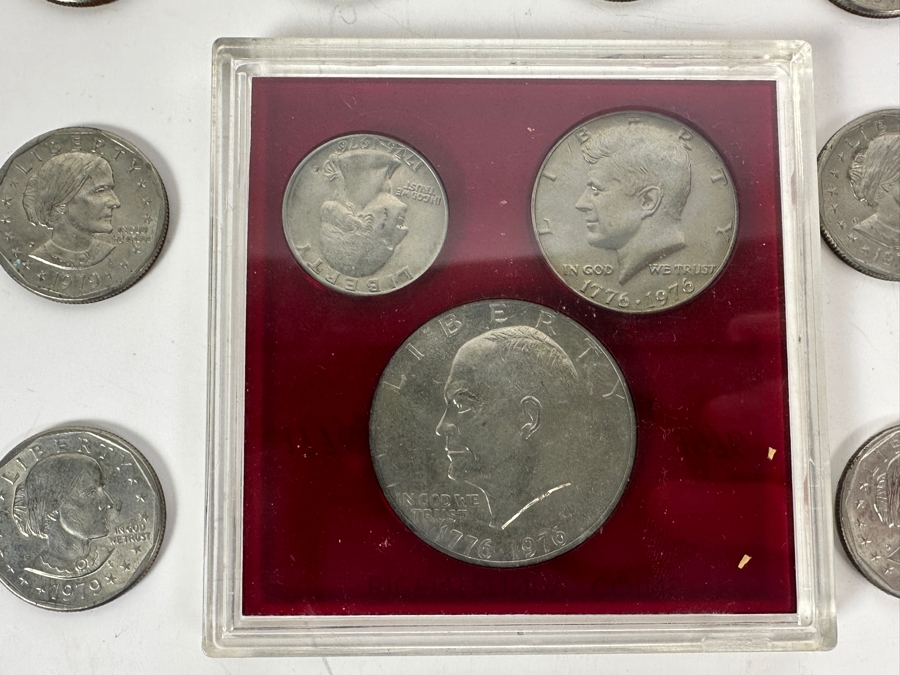 Bicentennial Coins & (12) Susan B. Anthony Dollars [Photo 3]