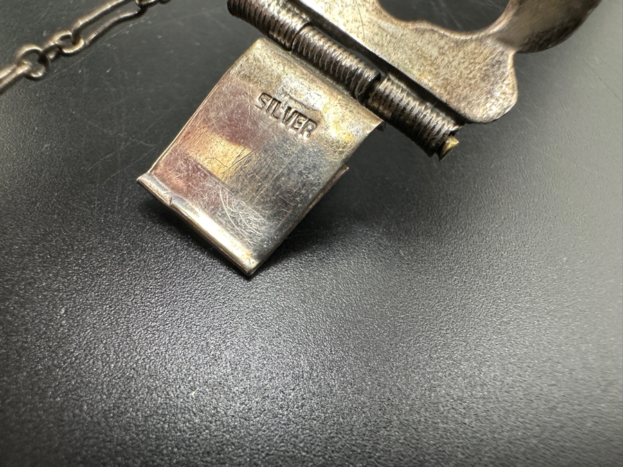 Vintage Mexican Sterling Silver Bracelet 52.6g [Photo 5]