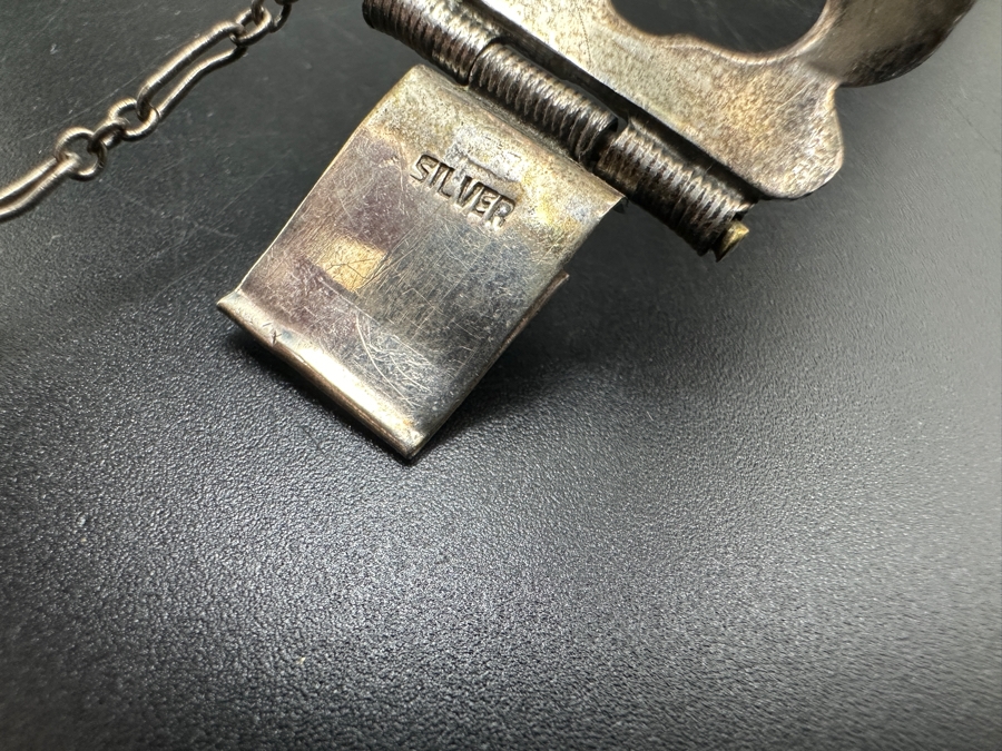 Vintage Mexican Sterling Silver Bracelet 52.6g [Photo 6]