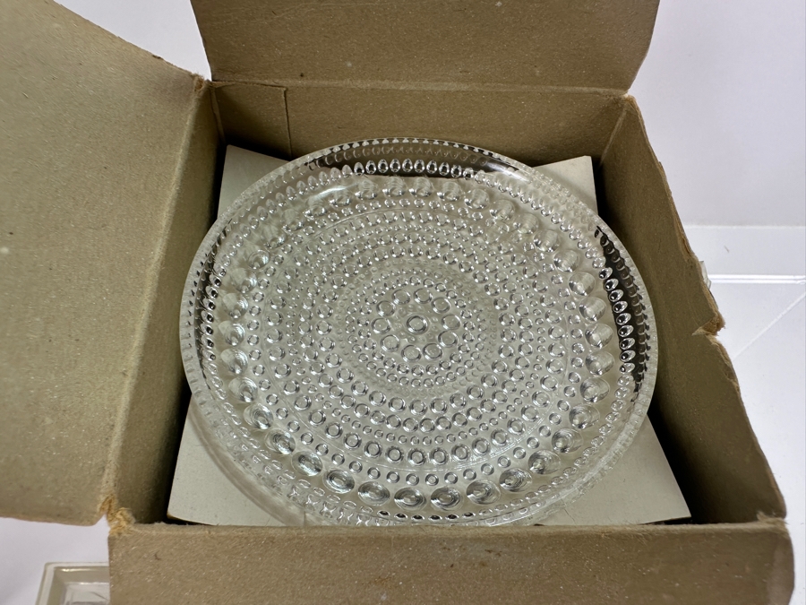 Vintage MCM Arabia Finland Glass Coasters Set & Vintage Acrylic Starburst Coasters Set [Photo 4]