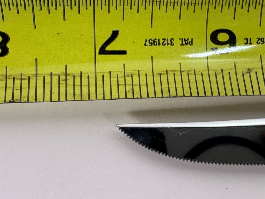 Set Of Marshall Field Sheffield England Stainless Steel 7' Steak Knives With Mother Of Pearl Handles [Photo 6]