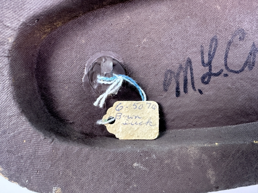 Vintage Life-Like JC Higgin SEARS Decoy (Top) And Brown Duck Decoy (Bottom) 16'W, 13'W [Photo 7]