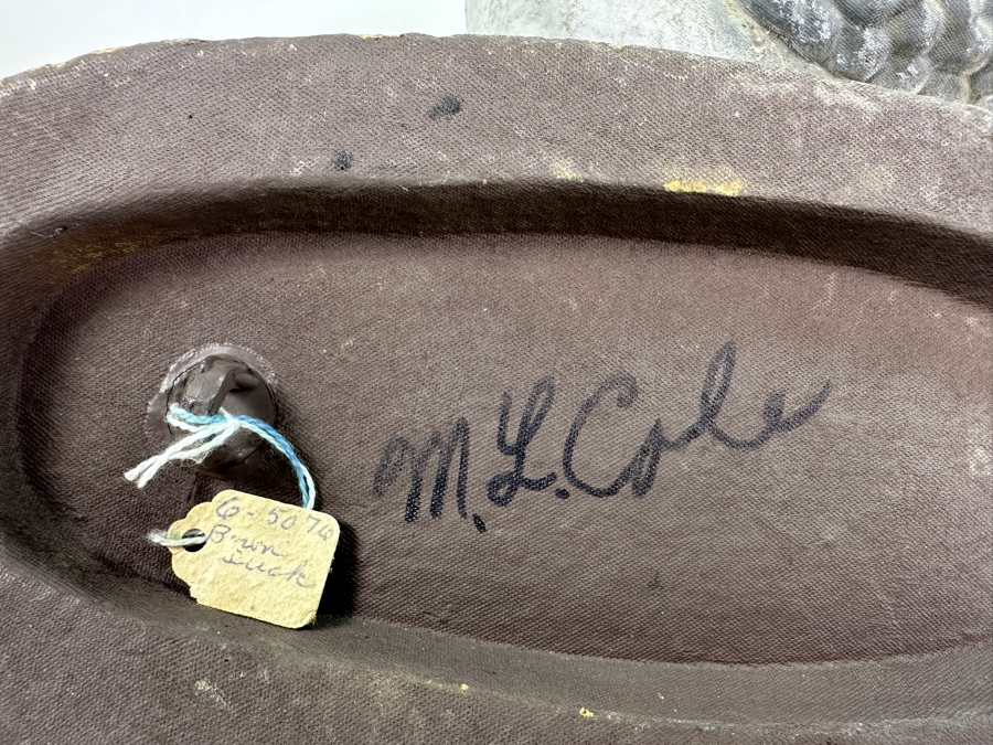 Vintage Life-Like JC Higgin SEARS Decoy (Top) And Brown Duck Decoy (Bottom) 16'W, 13'W [Photo 6]