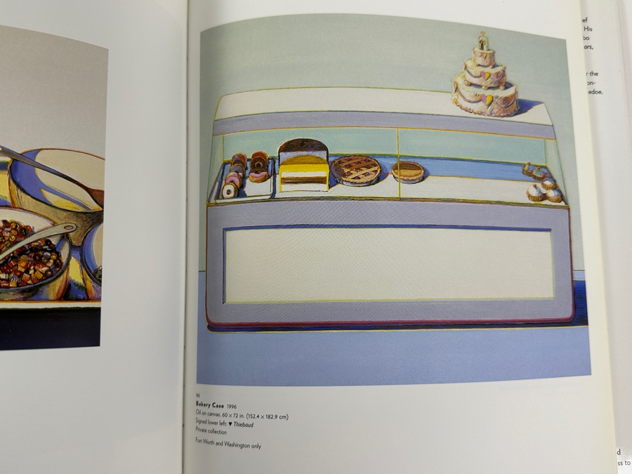 Hardcover Book Wayne Thiebaud A Paintings Retrospective By Steven A. Nash [Photo 5]