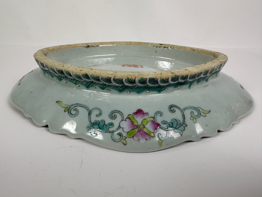 Chinese Porcelain Footed Dish 10.75W X 8D X 2H [Photo 8]