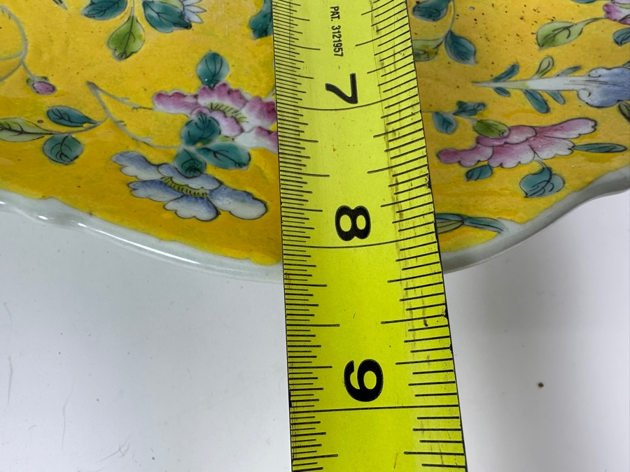 Chinese Porcelain Footed Dish 10.75W X 8D X 2H [Photo 10]