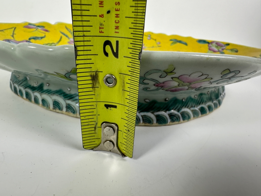 Chinese Porcelain Footed Dish 10.75W X 8D X 2H [Photo 11]