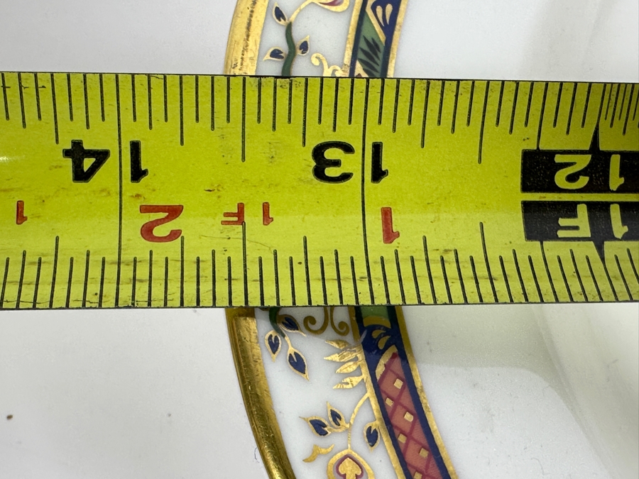 Royal Crown Derby Chelsea Garden China Plate 10.5'W [Photo 7]