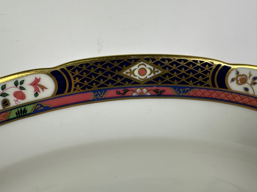 Royal Crown Derby Chelsea Garden China Plate 10.5'W [Photo 3]