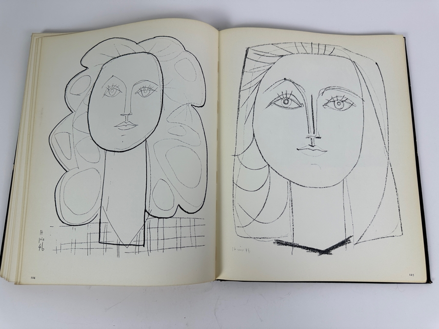 Hardcover German Book Pablo Picasso Das Graphische Werk By Hans Bolliger 1955 [Photo 9]