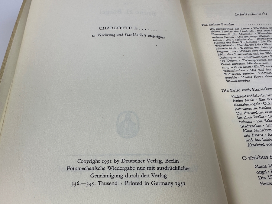 Collection Of German Hardcover Mid-Century Novel Books John Steinbeck, Ernest Hemingway, Shakespeare And More [Photo 10]