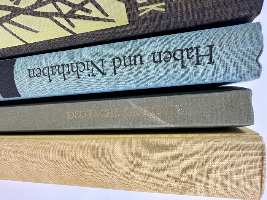 Collection Of German Hardcover Mid-Century Novel Books John Steinbeck, Ernest Hemingway, Shakespeare And More [Photo 8]
