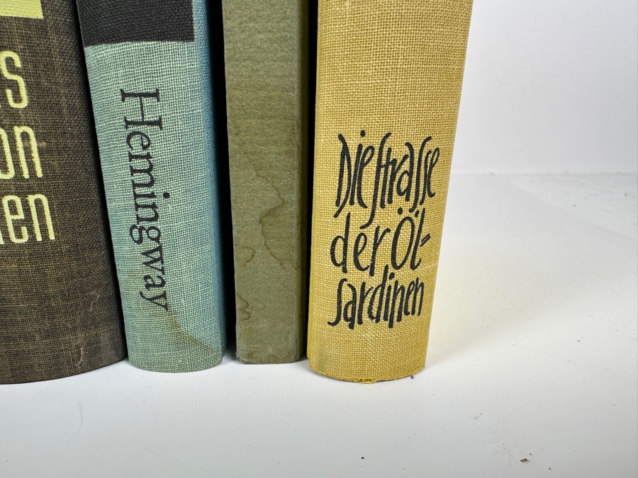 Collection Of German Hardcover Mid-Century Novel Books John Steinbeck, Ernest Hemingway, Shakespeare And More [Photo 7]