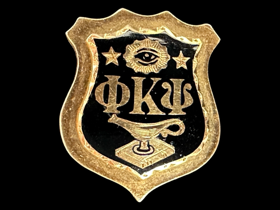 14K Gold Phi Kappa Psi Fraternity Pin 1949 5.0g