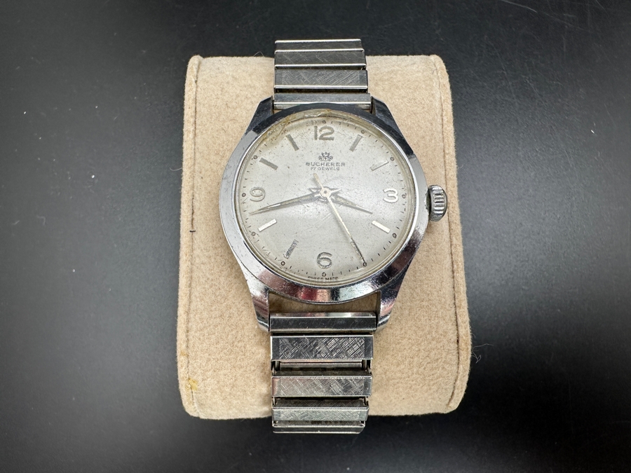 Vintage Carl F. Bucherer Gentleman's Stainless Watch - Working [Photo 3]