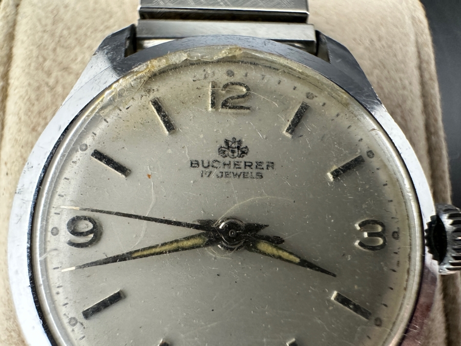 Vintage Carl F. Bucherer Gentleman's Stainless Watch - Working [Photo 6]