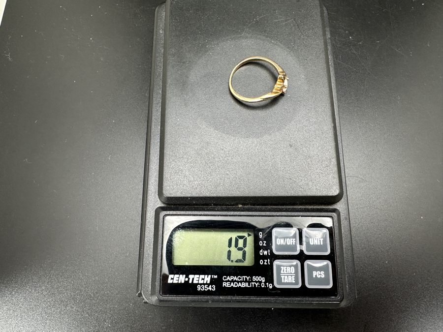 10K Gold Opal Ring Size 6.5 1.9g [Photo 10]