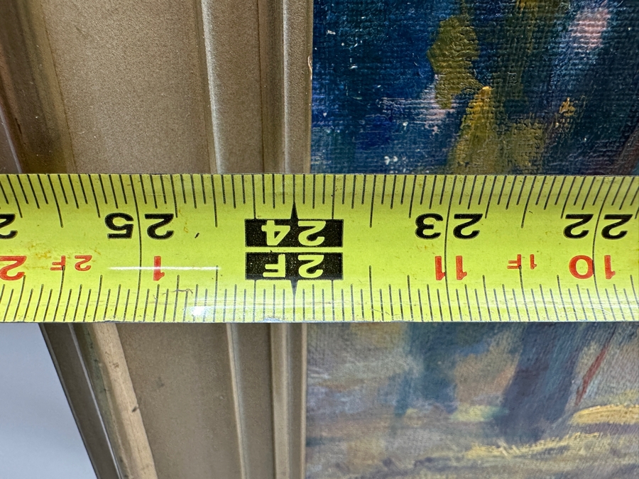 Edith Lavina Sowersby (1875-1959, American/Canadian) Stunning Original Plein Air Landscape Oil Painting On Board 24 X 20 Framed 29 X 25 [Photo 10]