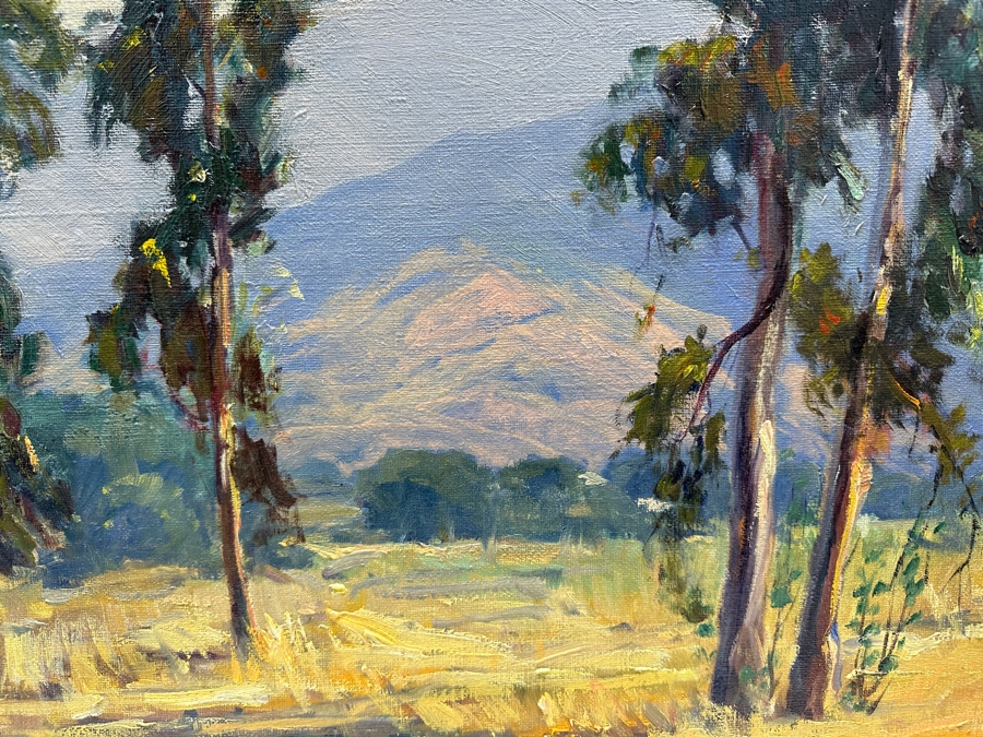 Edith Lavina Sowersby (1875-1959, American/Canadian) Stunning Original Plein Air Landscape Oil Painting On Board 24 X 20 Framed 29 X 25 [Photo 4]