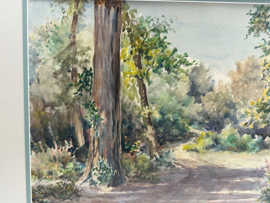 Willet Sudds Foster (1887-1937, American) Original Watercolor On Paper 21 X 15 Framed 29.5 X 23 [Photo 4]