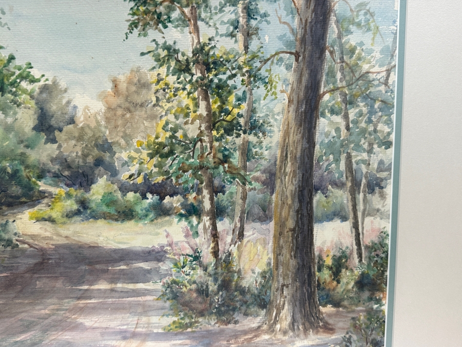 Willet Sudds Foster (1887-1937, American) Original Watercolor On Paper 21 X 15 Framed 29.5 X 23 [Photo 5]