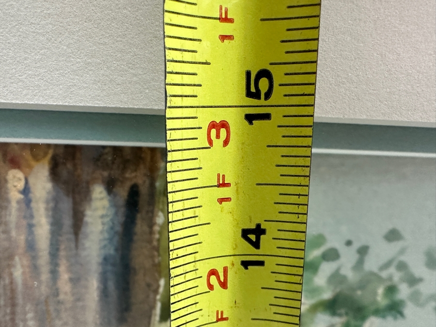 Willet Sudds Foster (1887-1937, American) Original Watercolor On Paper 21 X 15 Framed 29.5 X 23 [Photo 9]