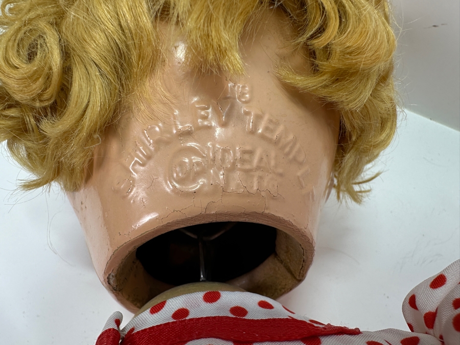 Vintage Dolls - Madame Alexander 'Flora McFlimsey' Madison Square  / Ideal Toy Co. Shirley Temple Doll with Mohair Wig and Tin Sleep Eyes [Photo 11]