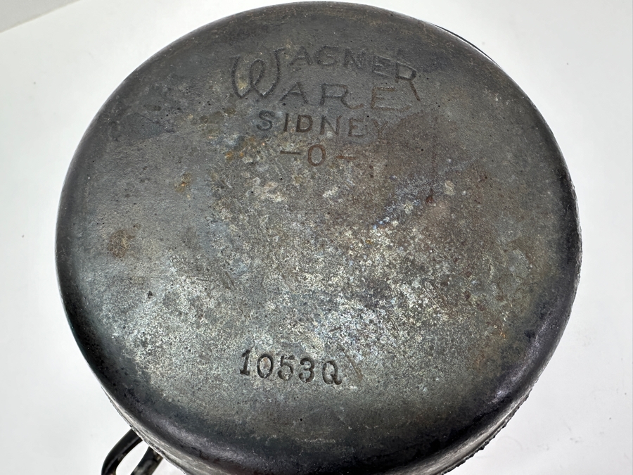 Set of (3) Wagner Cast Iron Pans 11'W, 8'W, 6.5'W [Photo 2]