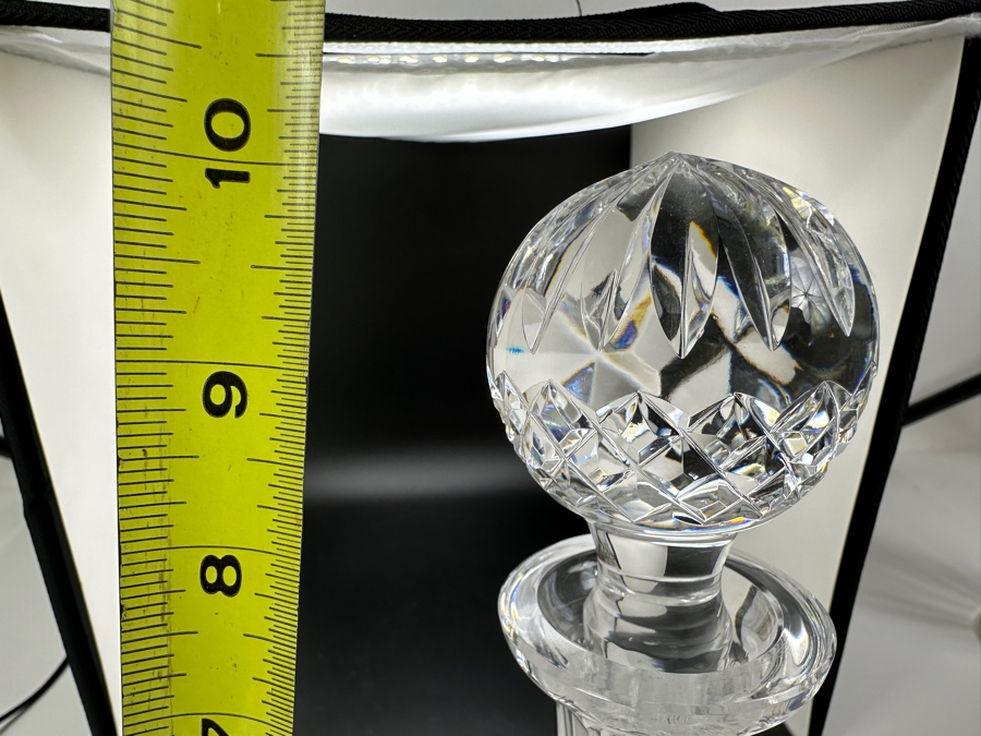 Vintage Waterford Crystal Lismore Liquor Decanter 10'H [Photo 5]