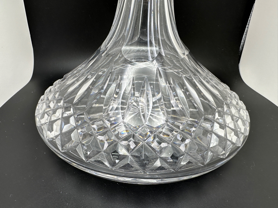 Vintage Waterford Crystal Lismore Liquor Decanter 10'H [Photo 2]