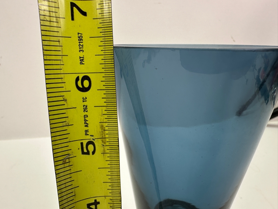 Modernist Vase by Tamara Aladin for Riihimäki Lasi Oy, Finland. Signed with Lasi Mark Bottom. 6.25'H [Photo 9]