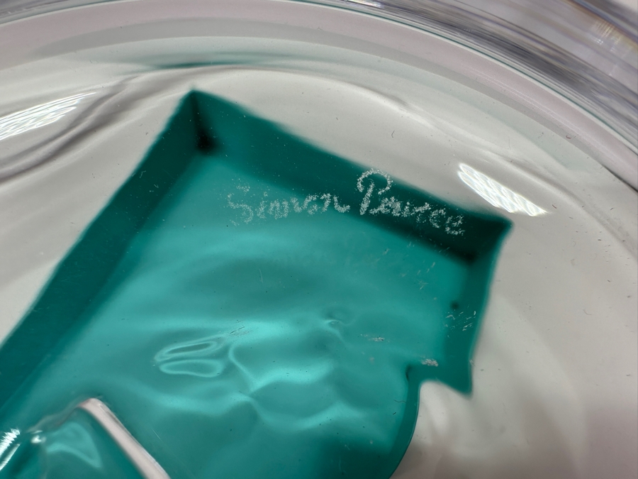 Signed Chelsea Bowl by Simon Pearce 11'W x 4'H [Photo 6]