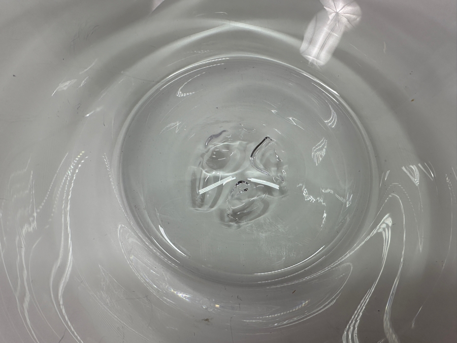 Signed Chelsea Bowl by Simon Pearce 11'W x 4'H [Photo 5]