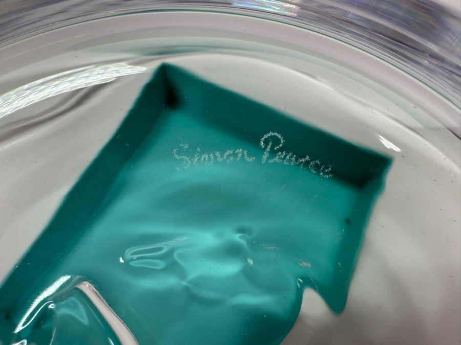 Signed Chelsea Bowl by Simon Pearce 11'W x 4'H [Photo 7]