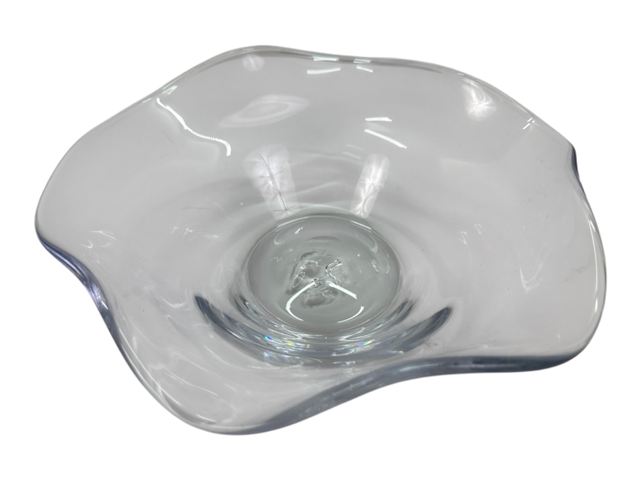 Signed Chelsea Bowl by Simon Pearce 11'W x 4'H