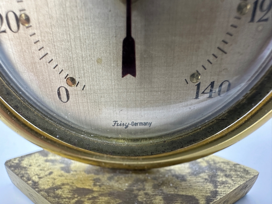 Vintage Frisy (Germany) Hygrometer / Thermometer 3.5'H [Photo 3]