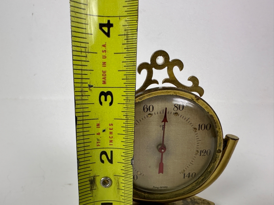 Vintage Frisy (Germany) Hygrometer / Thermometer 3.5'H [Photo 5]