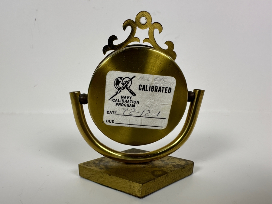 Vintage Frisy (Germany) Hygrometer / Thermometer 3.5'H [Photo 4]