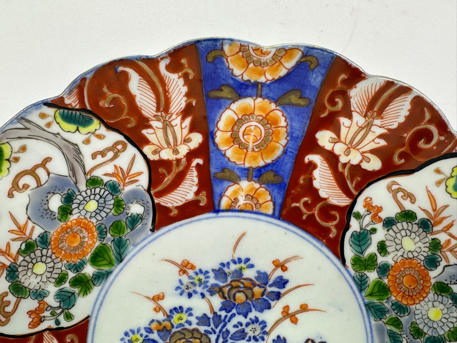 Antique Japanese Imari Porcelain Plate 10'W [Photo 4]