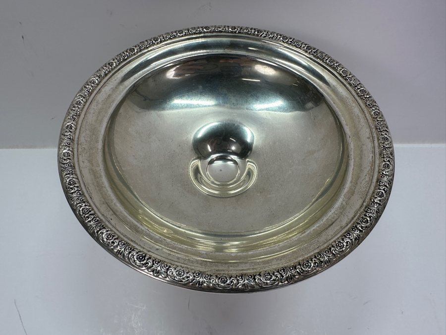 Weighted Sterling Silver Compote Dish 7'W x 6'H [Photo 4]