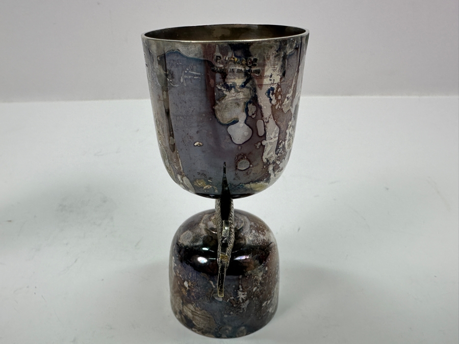 P.H.V. & Co Double Cocktail Jigger and Double Fish Jigger in Silverplate [Photo 7]